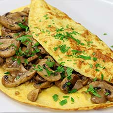 Mushroom Omelette