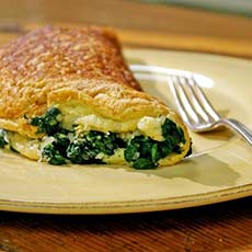 Spinach Omelette